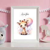 Zvířátka s balónky Plakát